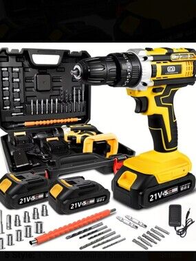 Cordless Driver Drill Kit
